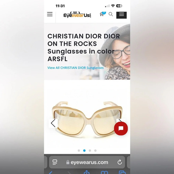 Dior on rocks glassesses main image 14